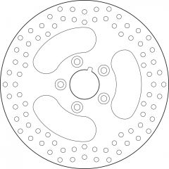 Brembo Serie Oro Fixed Remschijf 68B407E0