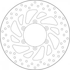 Brembo Serie Oro Fixed Remschijf 68B407E5