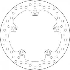 Brembo Serie Oro Fixed Remschijf 68B407G0