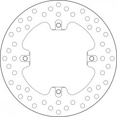 Brembo Serie Oro Fixed Remschijf 68B407J2