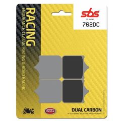 SBS Remblokken Racing DC Dual Carbon (voor) 762DC