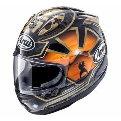 Arai RX-7V Evo Pedrosa Spirit Gold Motorhelm