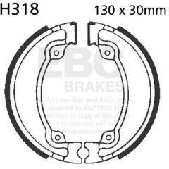 EBC Remschoenen H318 (achter)