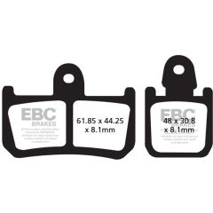 EBC EPFA Extreme Pro Gesinterde Remblokken EPFA442/4HH (Voor)