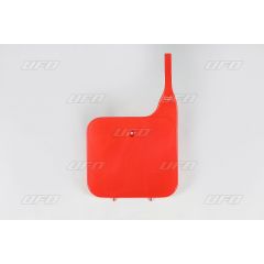 UFO FRONT NUMBER PLATE HONDA RED HO02607061