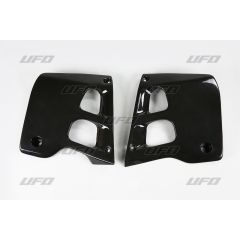 UFO RADIATOR COVERS HONDA BLACK HO02625001