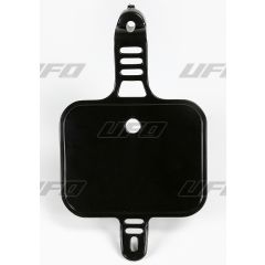 UFO FRONT NUMBER PLATE HONDA BLACK HO03642001