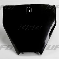 UFO FRONT NUMBER PLATE HUSQVARNA BLACK HU03367001