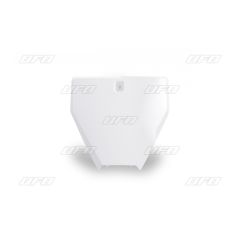 UFO FRONT NUMBER PLATE HUSQVARNA WHITE 2020 HU03367040