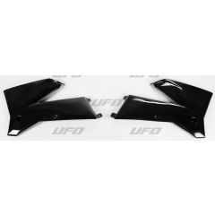 UFO RADIATOR COVERS KTM BLACK KT03084001