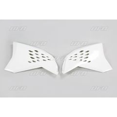 UFO RADIATOR COVERS KTM WHITE 047 KT03095047