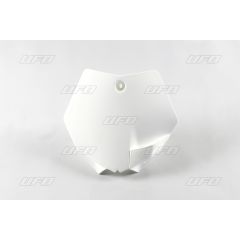 UFO FRONT NUMBER PLATE KTM WHITE 047 KT04008047