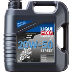 Liqui Moly 4T 20W-50 Street Motorolie (4 liter)