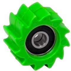 CHAIN ROLLER INT 8 MM EXT  8 MM GREEN