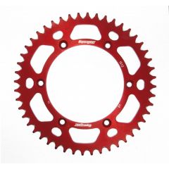 Supersprox Aluminium achtertandwiel 48T, RED, 520