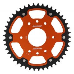 Supersprox Stealth Alu/Staal achtertandwiel 45T, ORANGE, 520