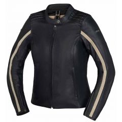 IXS Stripe dames leren motorjas