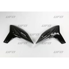 UFO RADIATOR COVERS YAMAHA BLACK YA04811001