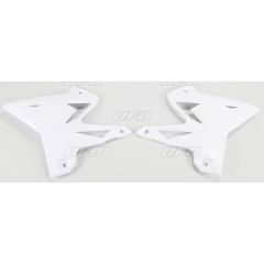 UFO RADIATOR COVERS YAMAHA WHITE YA04834046