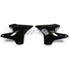 UFO RADIATOR COVERS YAMAHA BLACK YA04844001