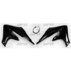 UFO RADIATOR COVERS YAMAHA BLACK YA04858001