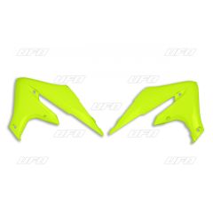 UFO RADIATOR COVERS YAMAHA NEON YELLOW YA04858DFLU