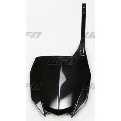 UFO FRONT NUMBER PLATE YAMAHA BLACK YA04860001