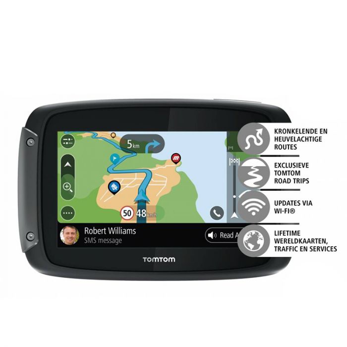 Taille nadering Helder op TomTom Rider World 550 motornavigatie | Tenkateshop.com